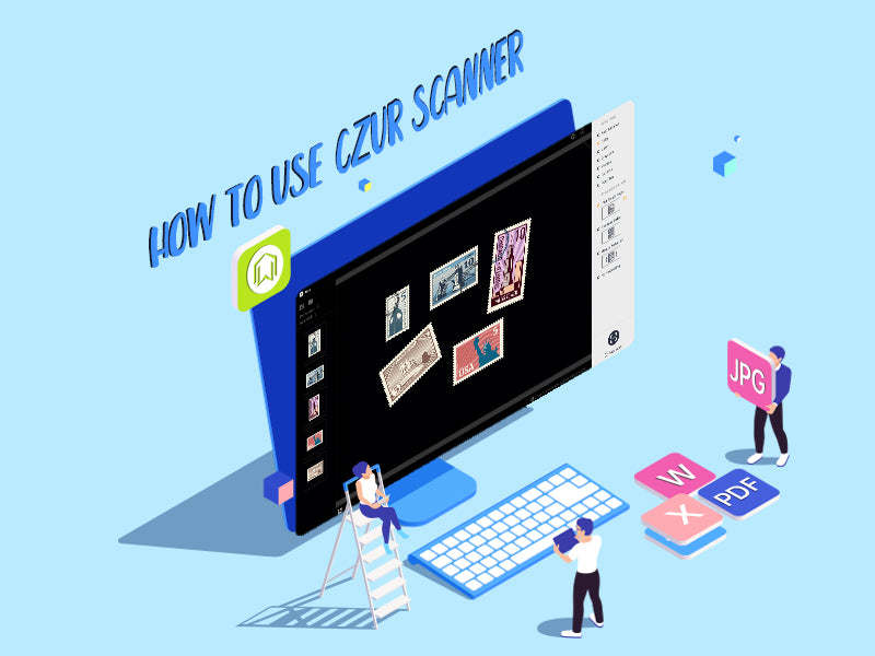 Operation Guide- How to Scan and Organize Documents – CZUR TECH