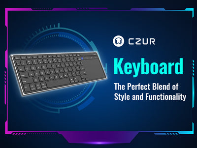 CZUR Wireless Bluetooth Touchpad Keyboard Review – The Perfect Blend of Style and Functionality
