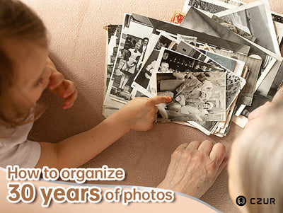 How to Organize Your Photos Efficiently with CZUR Document Scanner?