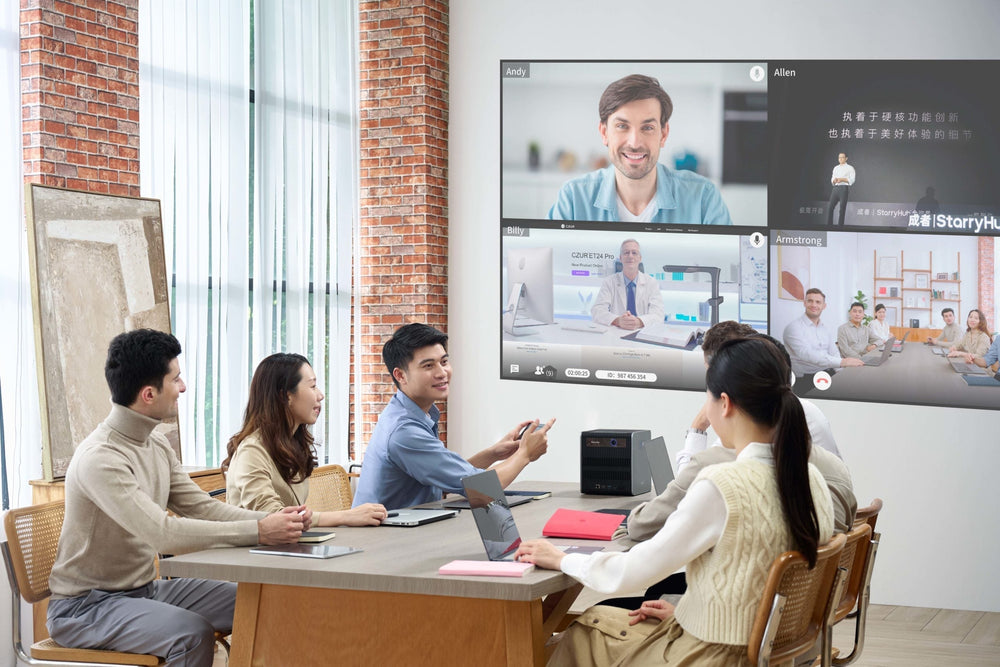 Conference Meet Virtual Conference Rooms: Why is the Future Meeting? – CZUR TECH