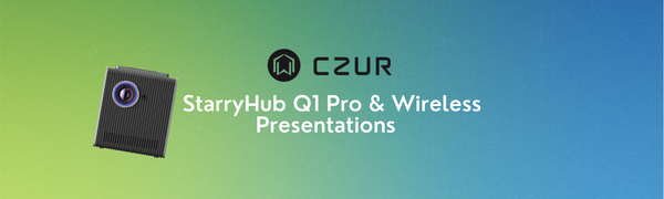 How StarryHub Q1 Pro Supports Wireless Presentations with Ease?