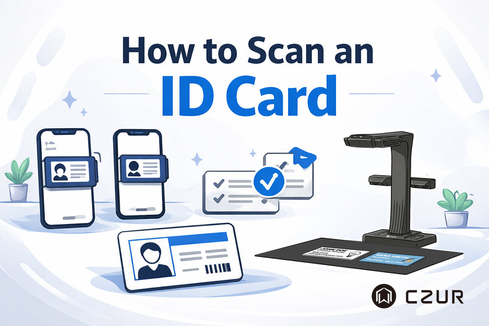 How to Scan an ID Card – CZUR TECH