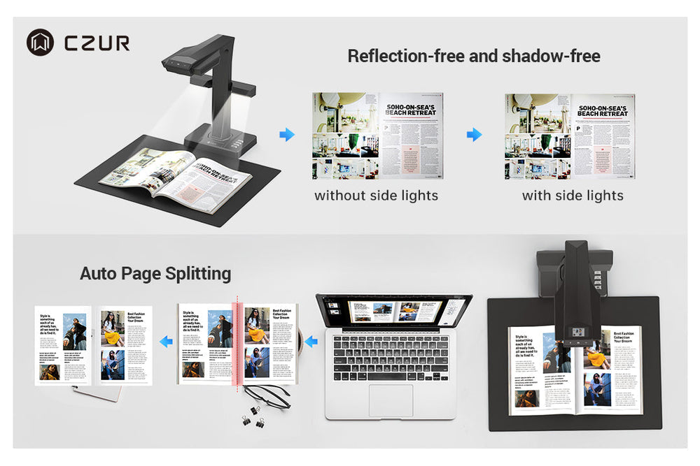 Scanning Code Magazine Best Magazine Scanners in 2026: Fast, No-Glare & Non-Destructive – CZUR ...