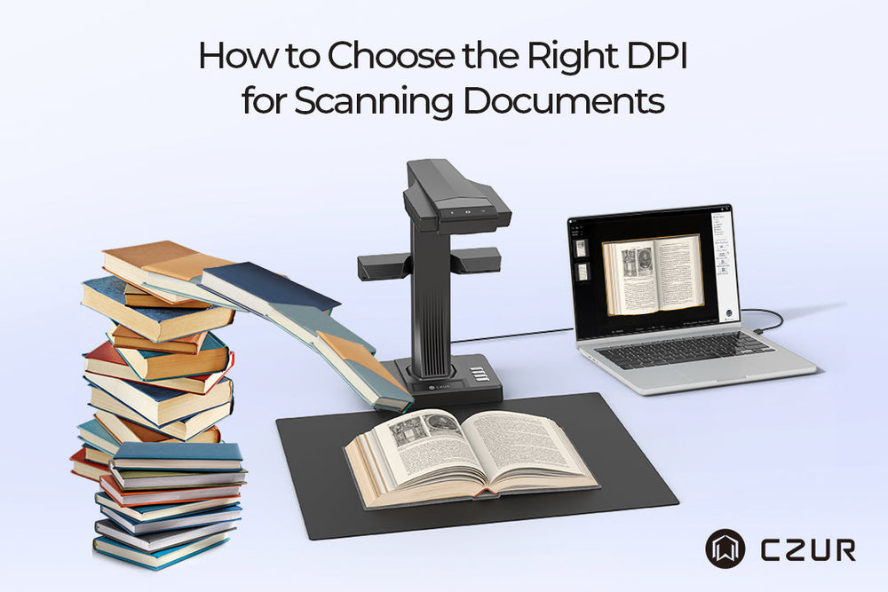 Right Resolution Scanning Resolution: How to Choose the Right Resolution? – CZUR TECH