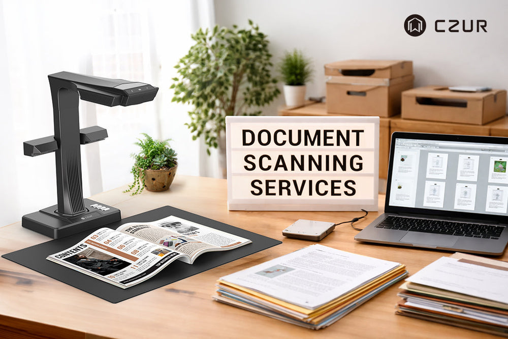 How Business Owners Should Choose and Use Scanning Services? – CZUR TECH