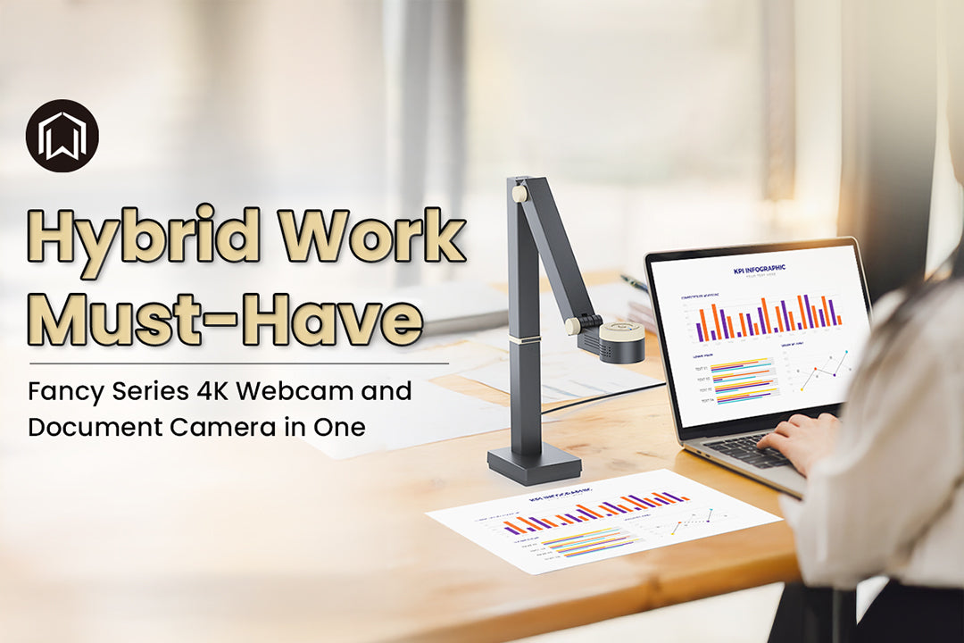 Fancy Series 4K Webcam and Document Camera in One – CZUR TECH