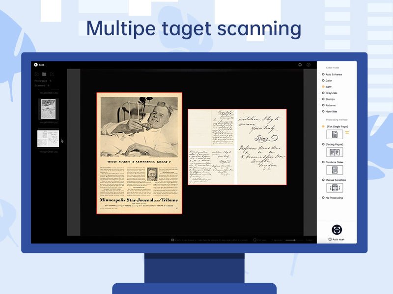 Feature Introduction: Multiple Target Scanning – CZUR TECH