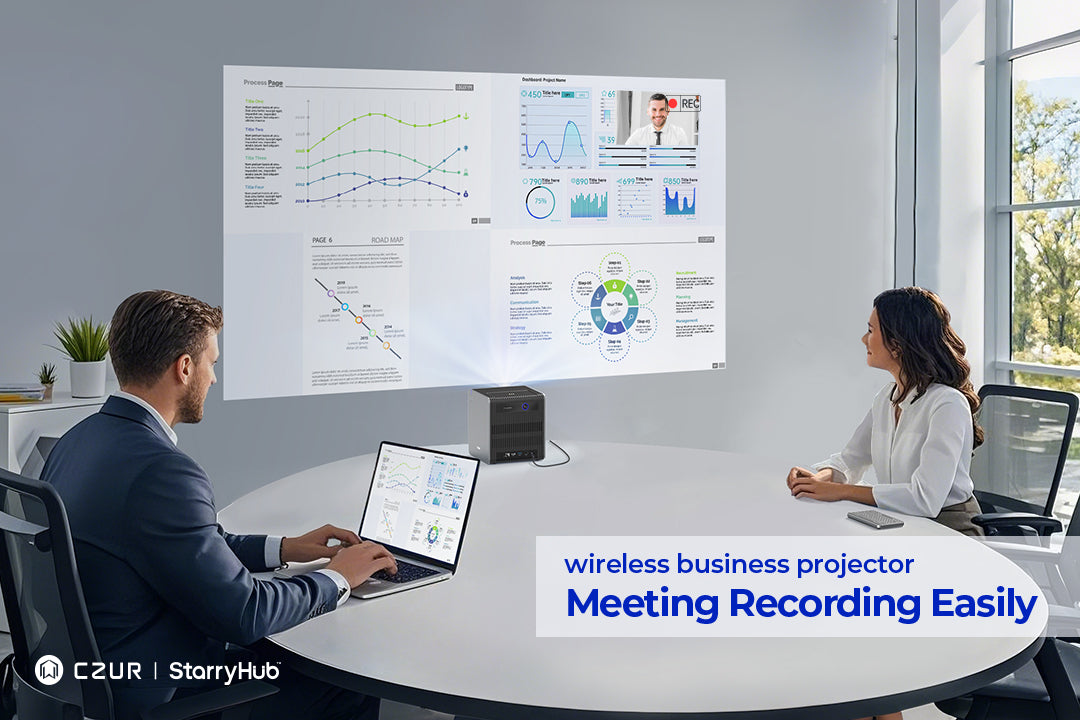 A Quick Guide to a Wireless Projector – CZUR TECH
