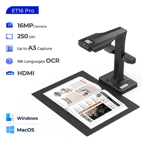 CZUR ET Scanner: Professional Document Scanner