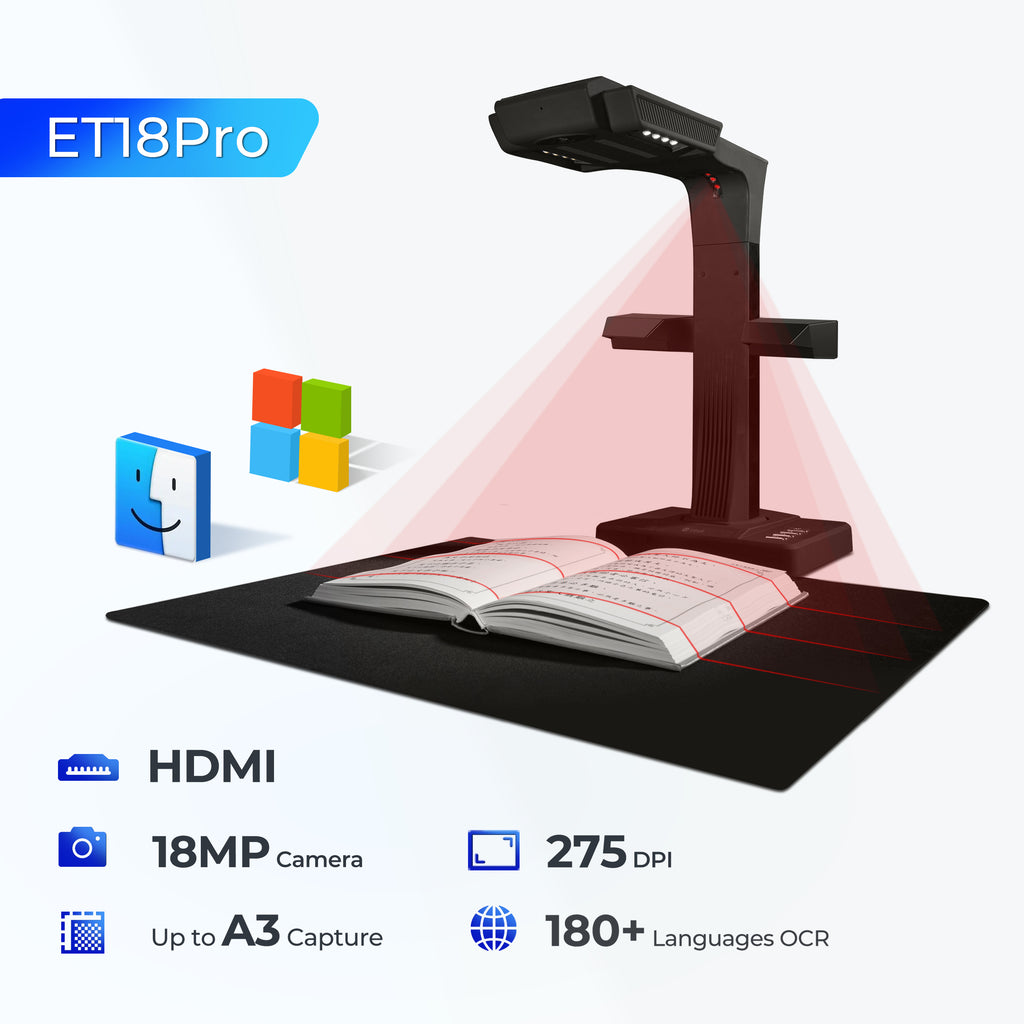 CZUR ET Scanner: Professional Document Scanner