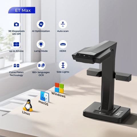 CZUR ET Scanner: Professional Document Scanner