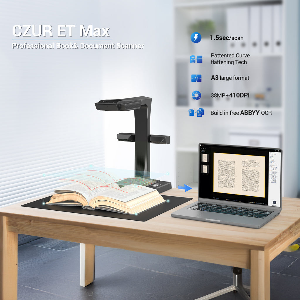 CZUR ET Scanner: Professional Document Scanner