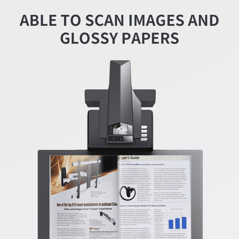 CZUR ET16 Plus/ET18/ET24 Pro Document Scanner with Wifi &Linux
